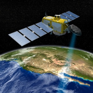 Med satellitter kan forskerne måle havniveauet i Stillehavet og ad den vej får styr på de aktuelle klimaændringer. Billede NASA JPL-Caltech